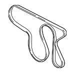 8125937740 - Cooling System: Serpentine Belt for Isuzu Image