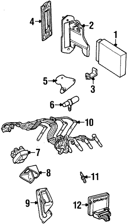 Ignition System for 1995 Ford Crown Victoria #0