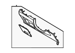 84750R0AG0GYT - Body: Lower Trim Panel for Kia Image
