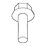 7935921000 - Body: Hinge Lower Bolt for Hyundai Image