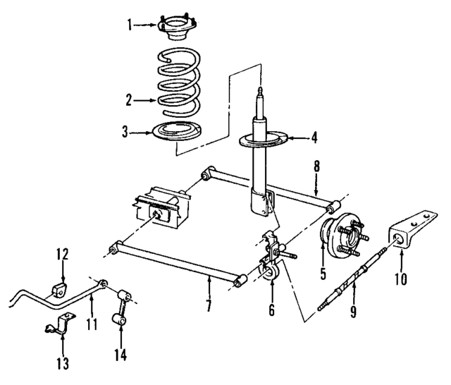 4509599 - Driveline &amp; Axles: Wheel Bearing And Hub Assembly for Mopar Image