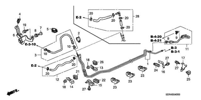 Fuel Pipe for 2007 Honda Accord #0