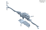 2064603702 - Steering: Rear Axle Steering for Mercedes-Benz Image