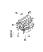 68440223AA - Engine: Special Head Bolt for Mopar Image