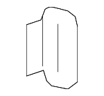 866572P000 - Body: Bumper Cover Upper Bracket for Kia: Sorento Image