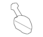 866671U700 - Body: Tow Eye Cap for Kia: Sorento Image