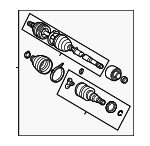 4341052250 - Driveline &amp; Axles: Axle Assembly for Scion: xD Image