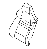 97052253118 - Body: Seat Back Pad for Porsche: Panamera Image