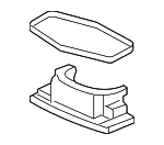 34104S0A013 - Electrical: License Plate Light Lens for Honda Image