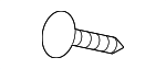 814562G000 - Body: Door Lock Striker Plate Bolt for Hyundai Image