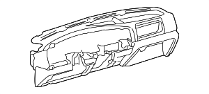 2C3Z2504320DAC - Body: Instrument Panel for Ford Image
