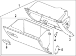 26443617 - : Glove Box Door for GM Image