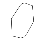 51127300789 - Body: Impact Bar Gasket for BMW: 228 xDrive Gran Coupe, 228i Gran Coupe, 228i xDrive Gran Coupe, M235i xDrive Gran Coupe, X1, X2 Image