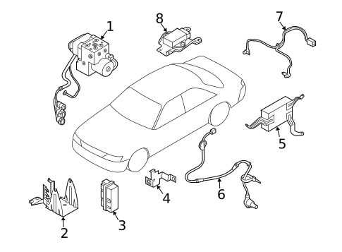Stability Control for 2003 INFINITI M45 #0