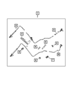 68137864AC - Fuel and Accelerator Pedal: Fuel Line Bundle for Mopar Image