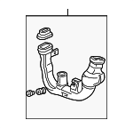 17242P75000 - Engine: Inlet Tube for Acura: Integra Image