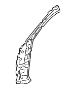 6116250050 - Body: Inner Pillar for Lexus: LS460, LS600h Image