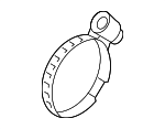 LR090633 - Engine: Connector Tube Clamp for Land Rover: Discovery Sport, Range Rover Evoque Image