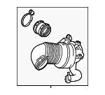 LR094066 - : Air Duct for Land-Rover Image