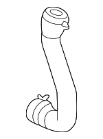 98110627500 - Cooling System: Reservoir Hose for Porsche: 718 Boxster, 718 Cayman, 718 Spyder, Boxster, Cayman Image