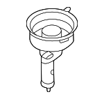 98110615005 - Cooling System: Filler Neck for Porsche: 718 Boxster, 718 Cayman, 718 Spyder, Boxster, Cayman Image