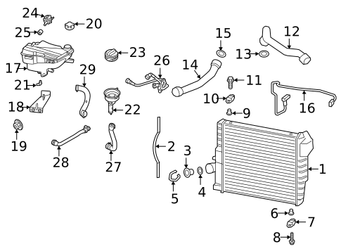 Radiator & Components for 2020 Porsche 718 Spyder #0