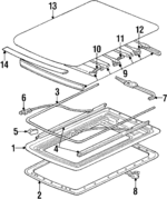 8944751200 - : Rail Cover for Isuzu Image