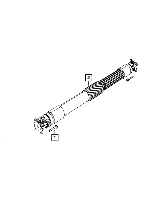 52853439AB - : Drive Shaft for Mopar Image