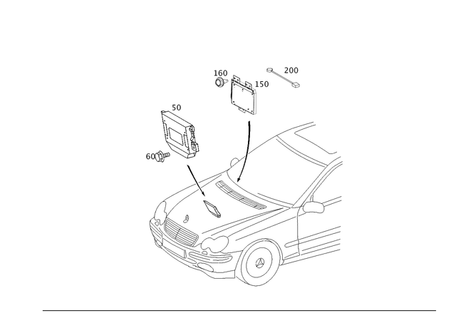 355453032 - : Control Unit for Mercedes-Benz Image