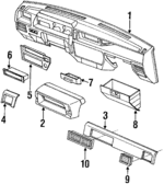 766230070 - : Glove Box for Subaru Image