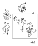 68400474AA - : Auxiliary Coolant Pump Bracket for Mopar Image
