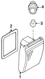 2655950Y01 - Electrical: Lens &amp; Housing for Nissan Image