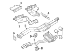 18211745426 - Exhaust: Front Mount for BMW Image