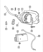 55055705AB - Fuel: Vacuum Harness Assembly for Dodge: Ram 1500, Ram 2500, Ram 3500 Image