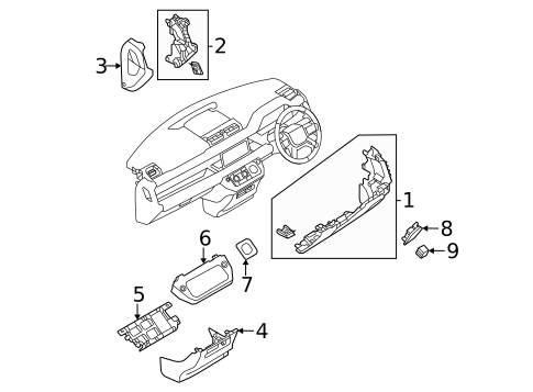 Instrument Panel for 2020 Land Rover Defender 90 #2
