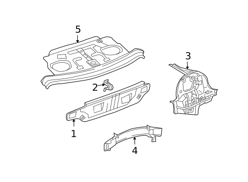 Rear Body for 2005 Kia Optima #0