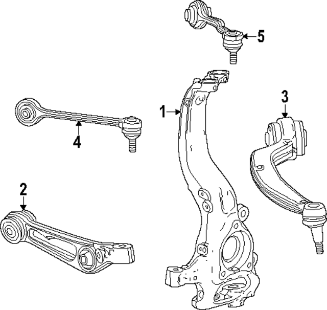 86786707 - Suspension: Ft Lower Control Arm for Acura Image