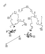 68274918AB - Electrical: Seat Recliner Wiring for Mopar Image