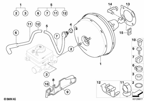 Power Brake for 2005 BMW 550i #0