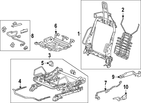 Tracks & Components for 2025 Honda Civic #0