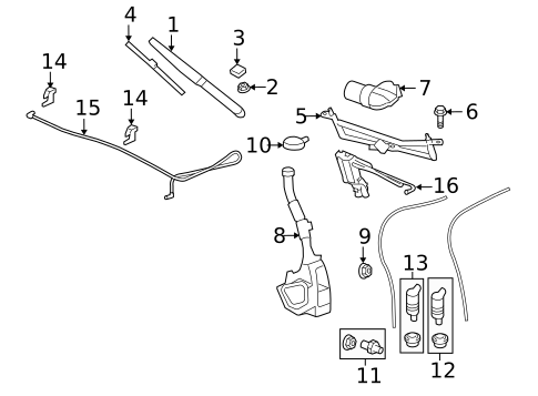 Wipers for 2009 Saturn Outlook #0