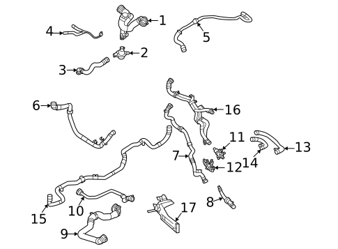Hoses & Lines for 2023 Land Rover Defender 90 #0