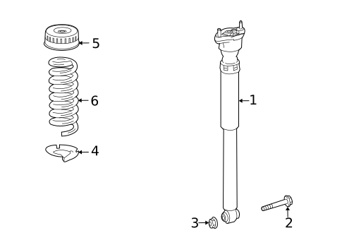 Shocks & Components for 2011 Mercedes-Benz E63 AMG #1