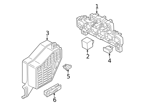 Fuse & Relay for 2003 Audi A4 Quattro #0