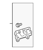 6920528120E2 - Body: Handle, Inside for Toyota Image image