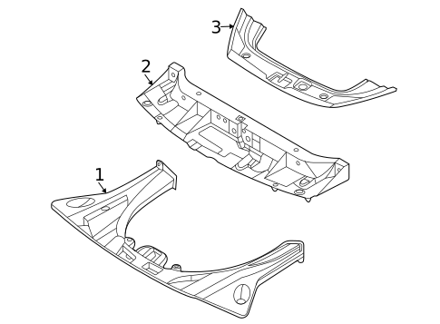 Radiator Support for 2024 Audi e-tron GT #0