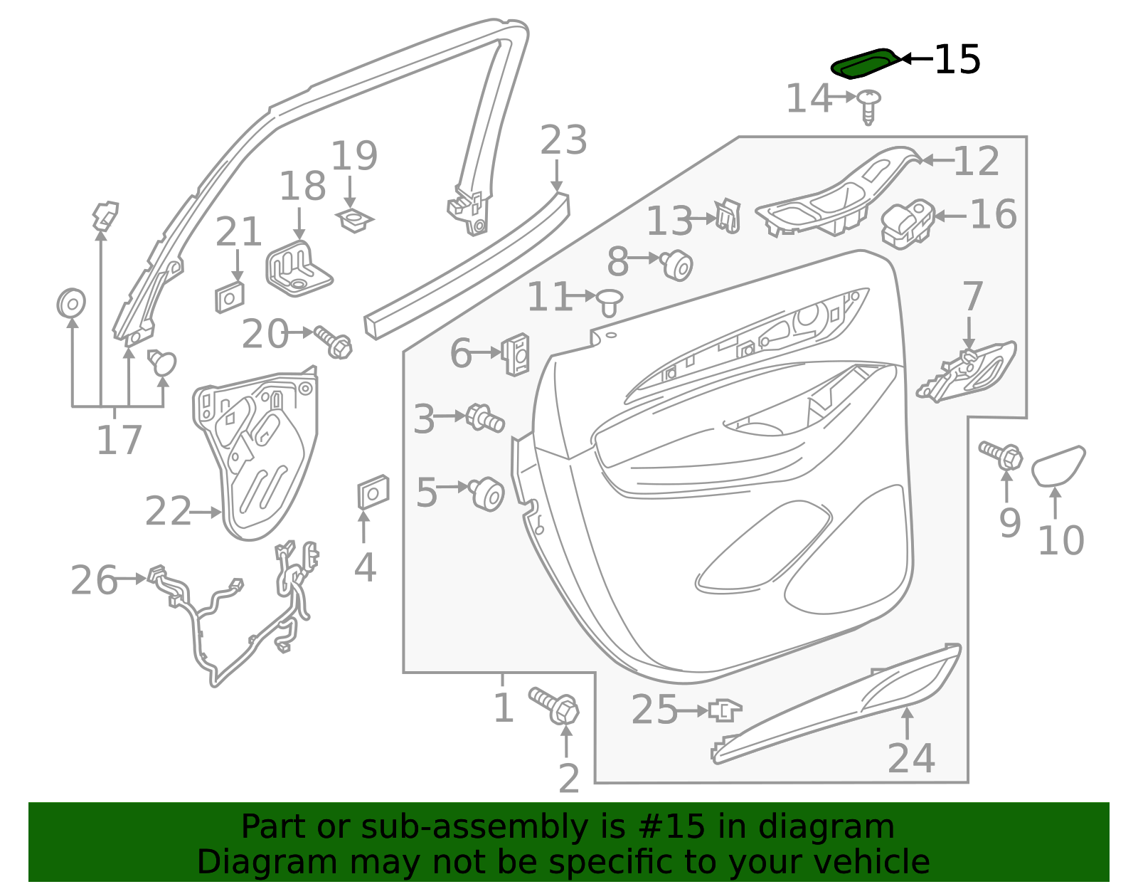 84049605 - High-Quality Switch Panel Cap for 2018-2024 Buick Enclave ...