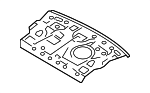 53105AG01A9P - Body: Rear Panel for Subaru: Legacy, Outback Image