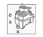 17230P2A005 - Engine: Resonator Assembly for Honda: Civic Image