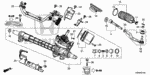 53414TR8P01 - Chassis: SCREW, RACK GUIDE for Honda Image